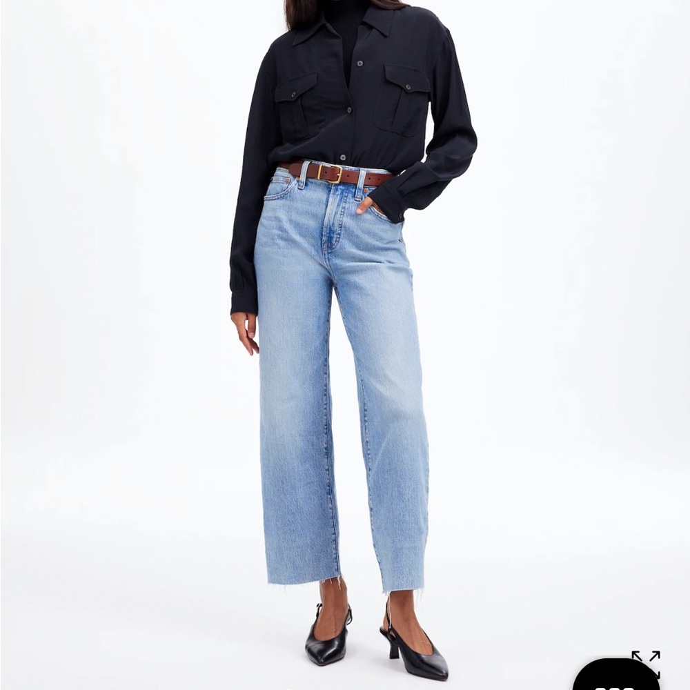 Madewell Perfectly Wide Leg Crop